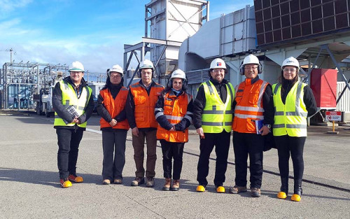 Sistema eléctrico de Punta Arenas es analizado en terreno por autoridad energética