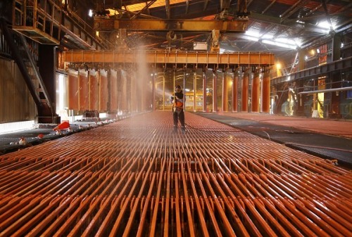 Cobre sube 97 porciento en lo que va del año y registra su mejor arranque desde 2012