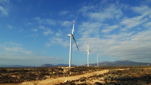 Parque Eólico Sarco comenzó a inyectar energía limpia al Sistema Eléctrico Nacional