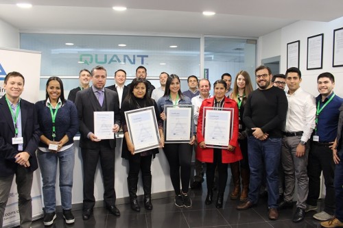 Quant consigue certificación ISO 45001 en Chile