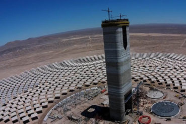 Proyecto Solar Cerro Dominador completa un 85% de avance en sus obras