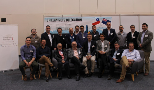 Delegación de la Experiencia Australia 2019 participa en la Conferencia Copper to the World