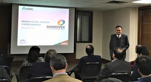 Gerente de Mina Caserones presenta metas y desafíos en encuentro de Socios Minnovex