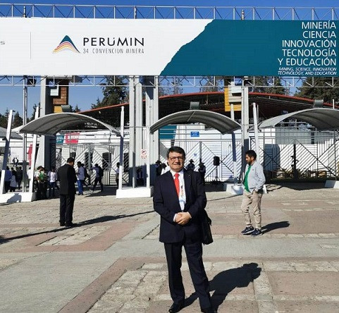 Presidente de la Cámara Minera de Chile expone en Perumin 2019