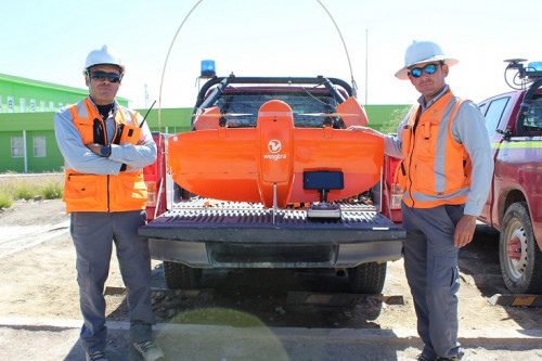 Con drone profesional Codelco Distrito Norte optimiza tiempos en sus levantamientos topográficos