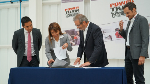 Minera Centinela firma contrato de mantención con Power Train Technologies