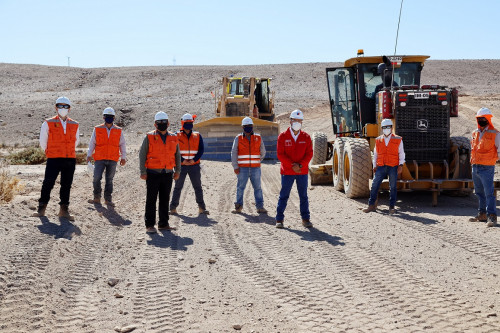 Avanzan las obras tempranas del proyecto Santo Domingo en la Región de Atacama