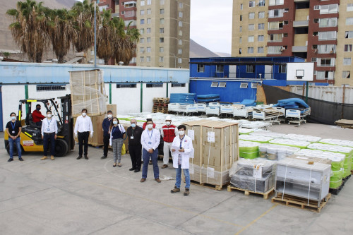 Teck entrega equipamiento médico al Hospital Regional de Iquique
