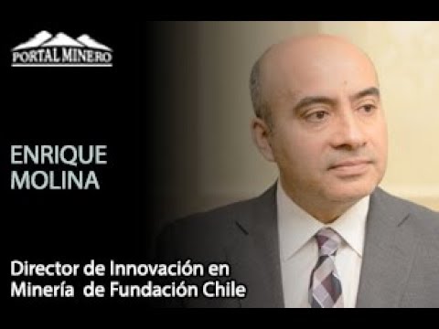 Enrique Molina, Director de Innovación en Minería  de Fundación Chile