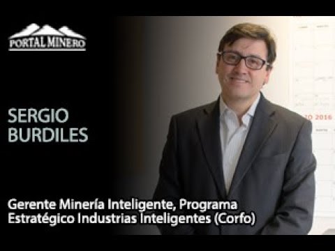 Sergio Burdiles, Gerente Minería Inteligente, Programa Estratégico Industrias Inteligentes (Corfo)