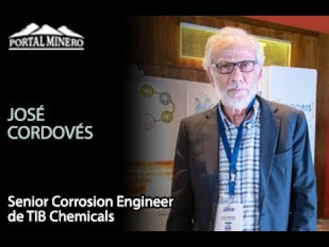 José Cordovés, Senior Corrosion Engineer de TIB Chemicals