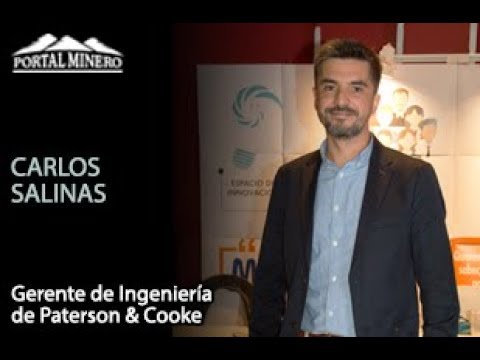 Carlos Salinas, Gerente de Ingeniería de Paterson & Cooke