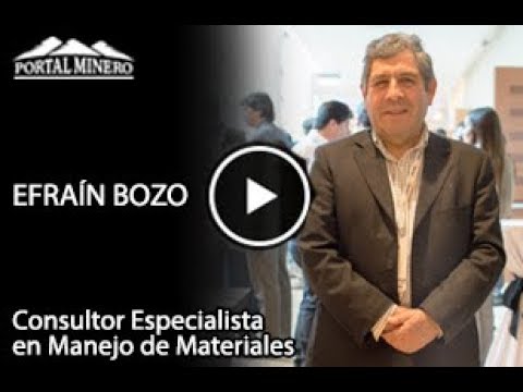 Efraín Bozo – Consultor Especialista en Manejo de Materiales, Castro Ingeniería